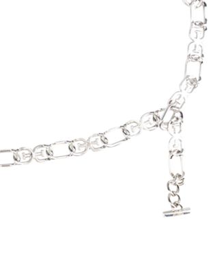 Women's Double-E Logo Chain Dress Belt