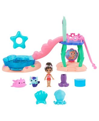 Gabby's Dollhouse Purr-ific Pool Playset with Gabby and MerCat