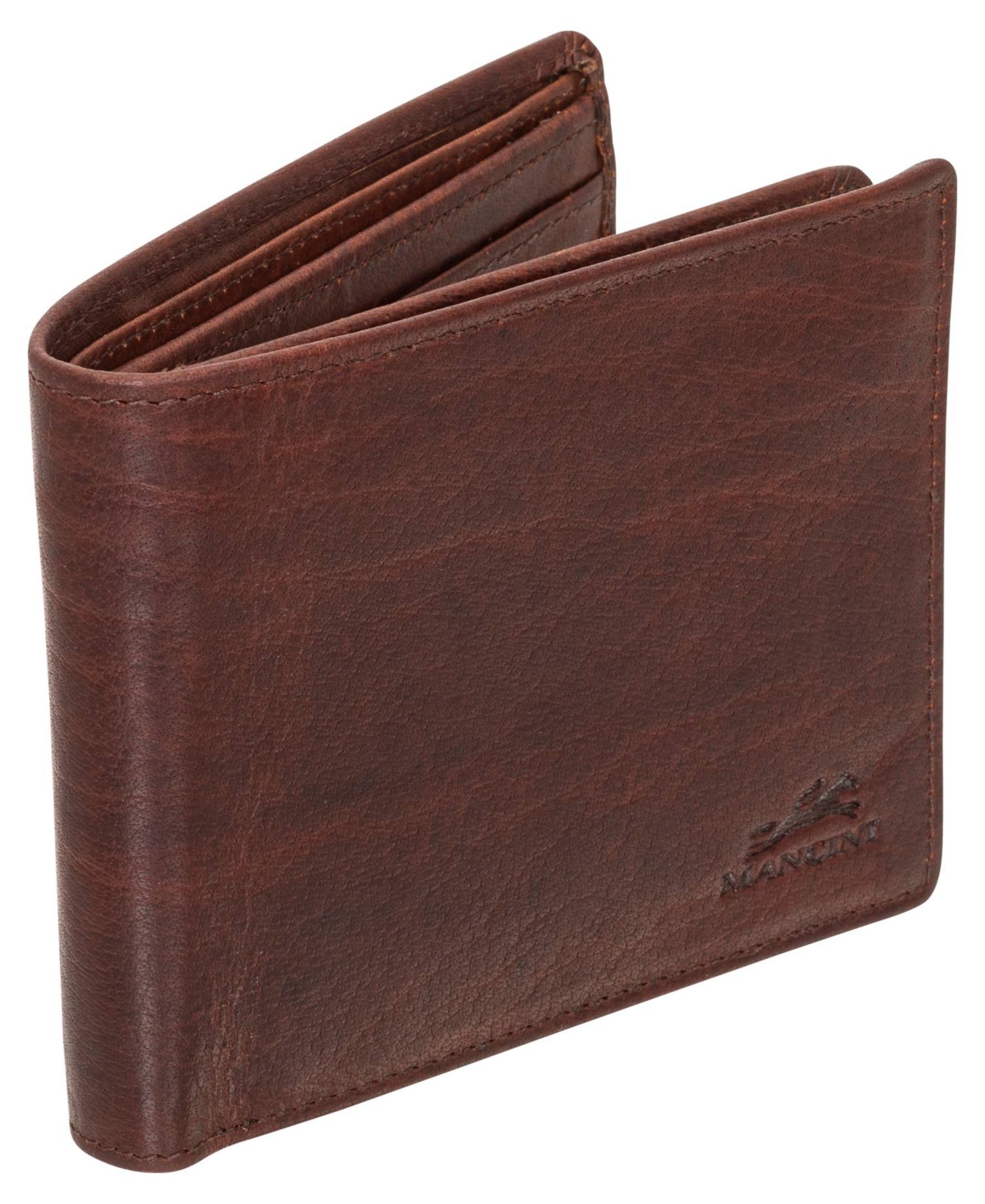 Men's Buffalo RFID Secure Center Wing Billfold Wallet