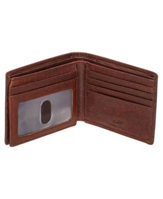 Men's Buffalo RFID Secure Left Wing Billfold Wallet