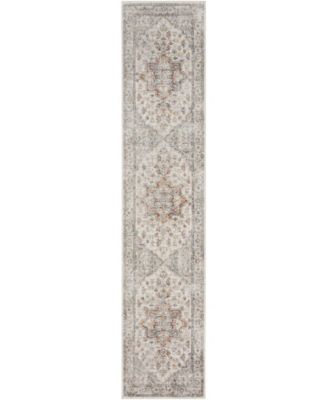 Astra Machine Washable ASW12 2'2" x 8' Runner Area Rug