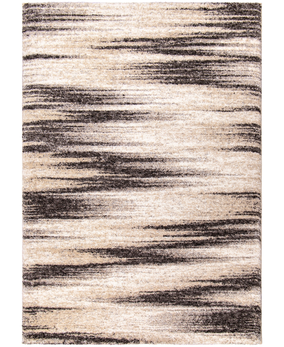 Palmetto Living Orian Cloud 19 Canyon Trail 9' X 13' Area Rug In Charcoal