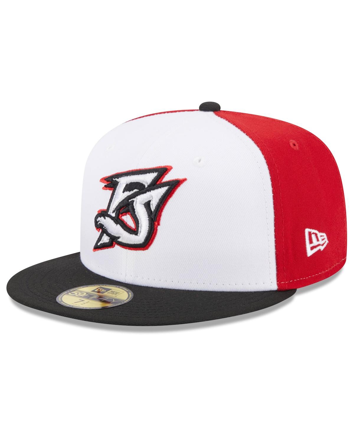 Men's New EraRichmond Flying Squirrels Authentic Collection Alternate Logo 59FIFTY Fitted Hat - White