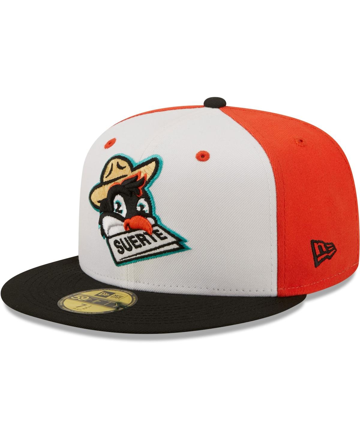Men's New Era Black Pajaritos de Norfolk Copa De La Diversion 59FIFTY Fitted Hat - Black