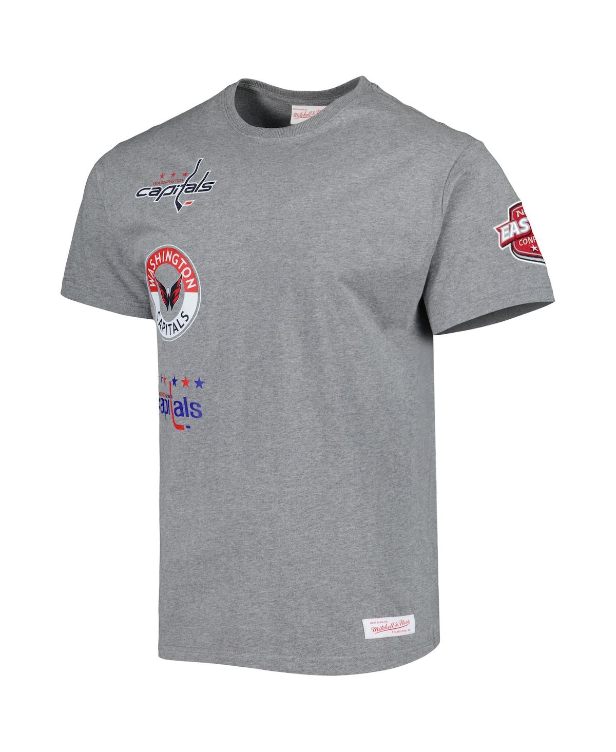 Men's Mitchell & NessWashington Capitals City Collection T-shirt - Heather Gray