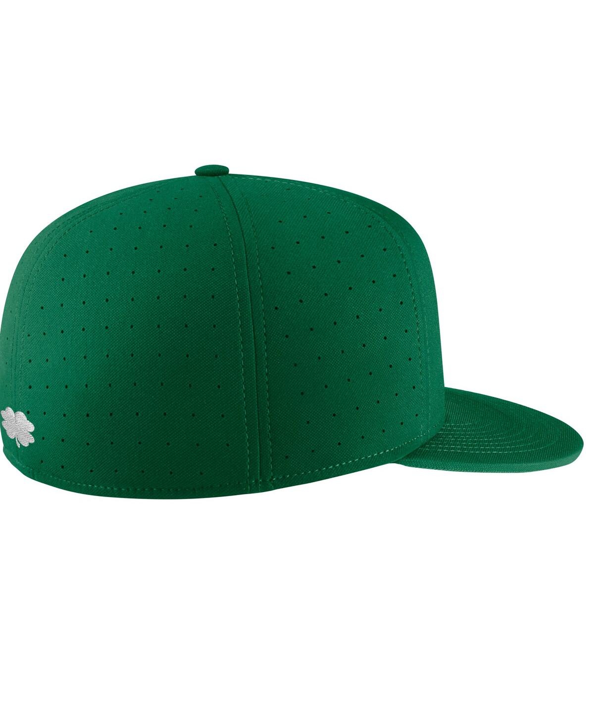 Shop Nike Men's  Green Oklahoma Sooners Aero True Baseball Performance Fitted Hat