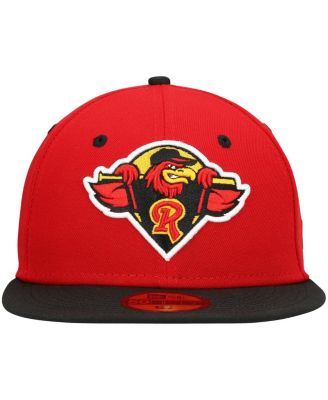 Men's Red Rochester Red Wings Authentic Collection Road 59FIFTY Fitted Hat