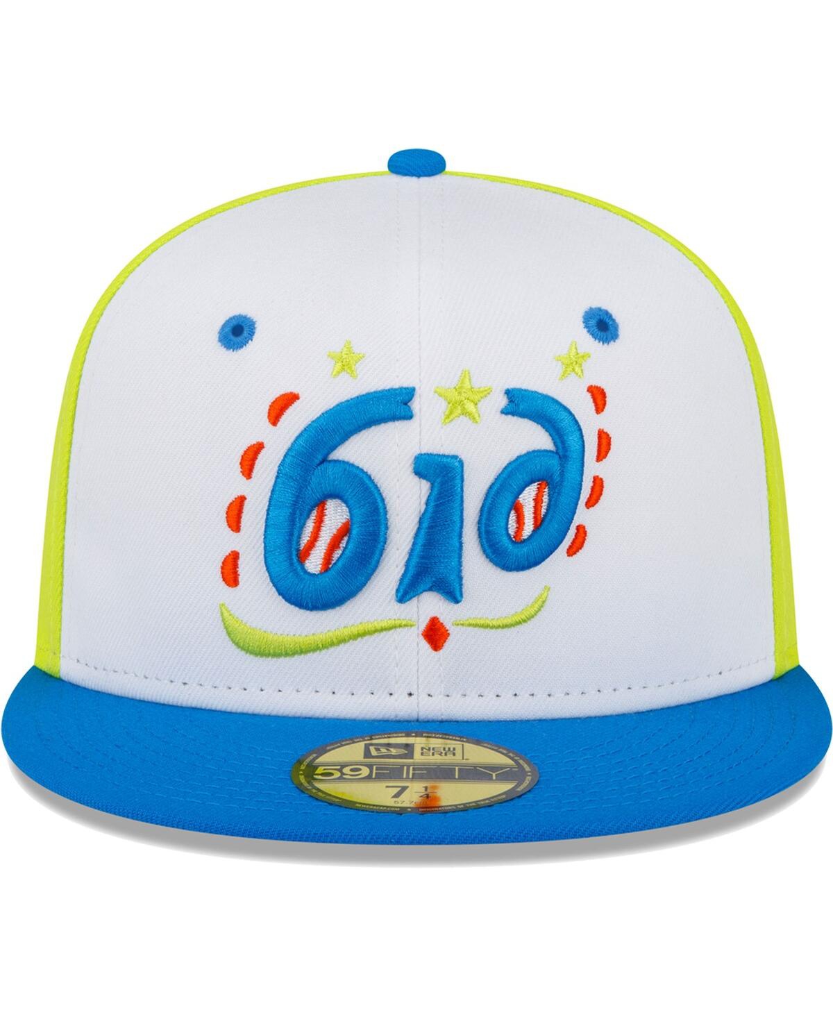 Men's New EraWest Michigan Whitecaps Copa De La Diversion 59FIFTY Fitted Hat - White