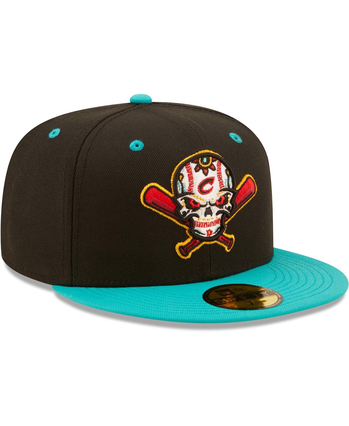 Men's New Era Turquoise Veleros de Columbus Copa De La Diversion 59FIFTY Fitted Hat - Turquoise