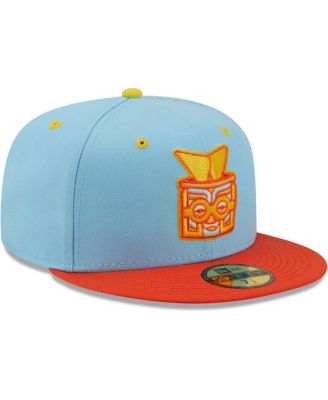 Men's Light Blue, Orange Rayados de Winston-Salem Copa De La Diversion 59FIFTY Fitted Hat