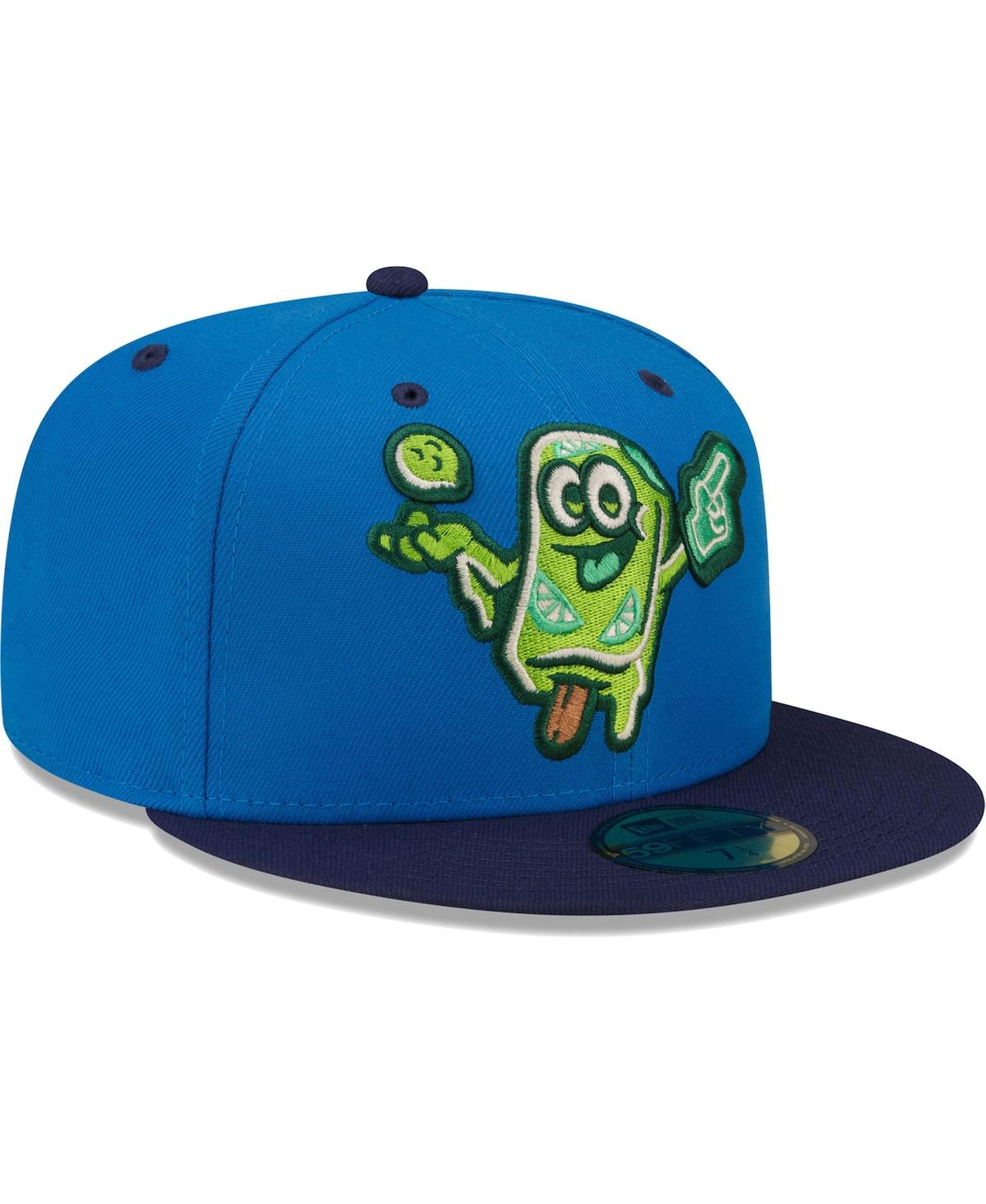 Men's New EraBeloit Sky Carp Copa De La Diversion 59FIFTY Fitted Hat - Blue