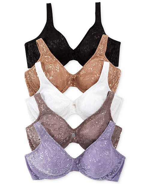 Lilyette Plunge Into Comfort Keyhole Minimizer Bra 0904 & Reviews All