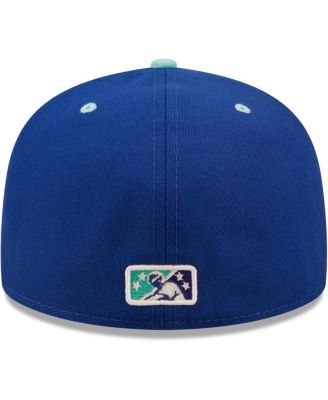 Men's Blue, Mint Sonadores de Hillsboro Copa De La Diversion 59FIFTY Fitted Hat