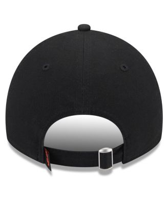 Women's Black San Francisco Giants Leaves 9TWENTY Adjustable Hat