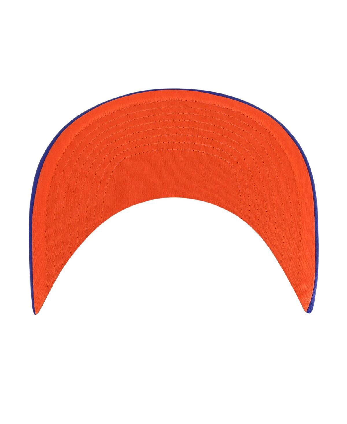 Men's '47 BrandNew York Mets Backhaul Foam Trucker Snapback Hat - Royal