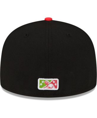 Men's Black Lake County Captains Copa De La Diversion 59FIFTY Fitted Hat