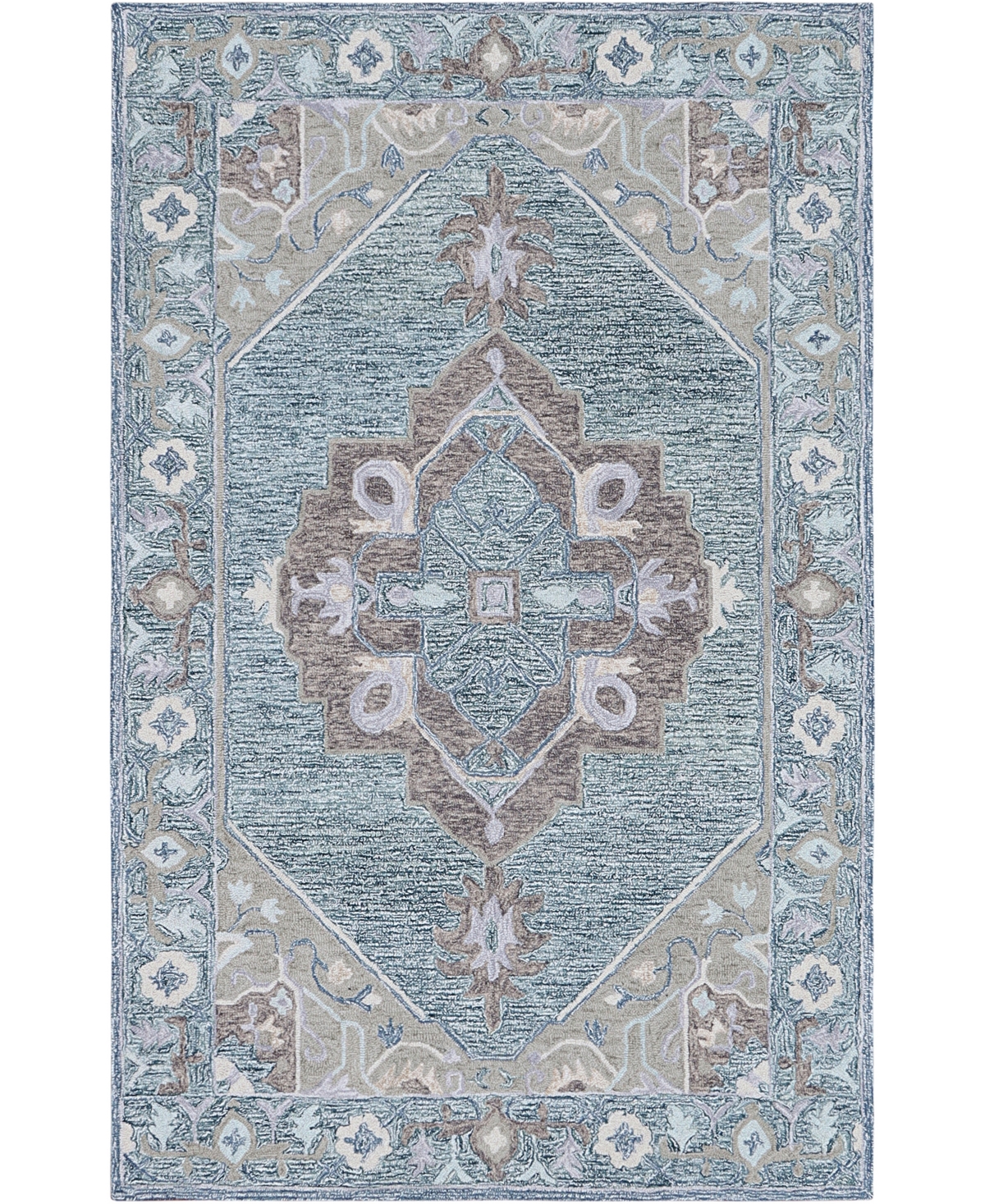 Creative Rugs Decor De-Soto D-1698 7'6in x 9'6in Area Rug - Green