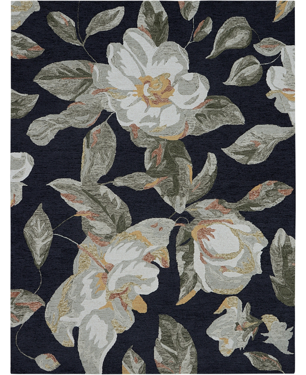 Creative Rugs Decor De-Soto D-1766 7'6in x 9'6in Area Rug - Black