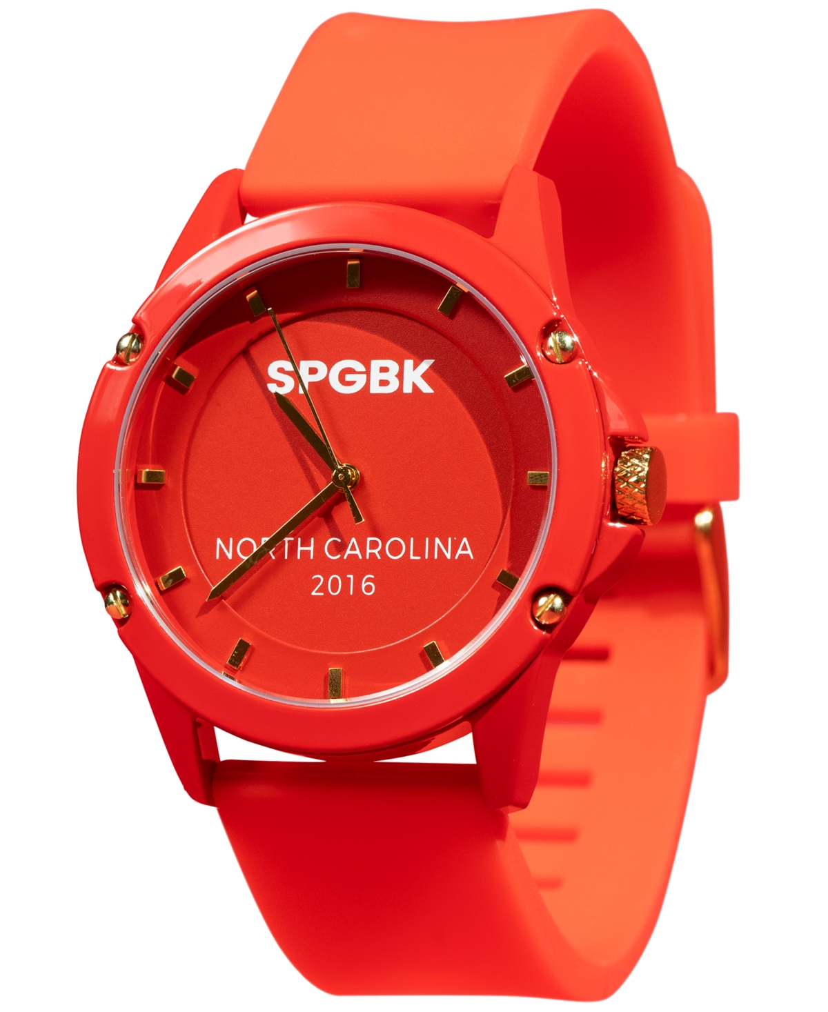 Unisex 71st Red Silicone Strap Watch 44mm - Red