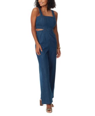 Macy's fashion jean jumpsuit