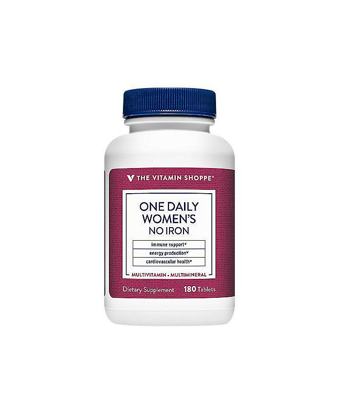 The Vitamin Shoppe One Daily Women's Iron Free Multivitamin