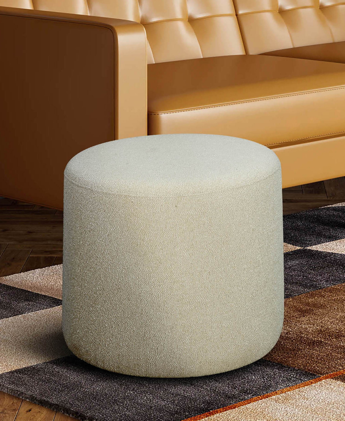 Studio Living 29.5" Yorkshire Fabric Ottoman