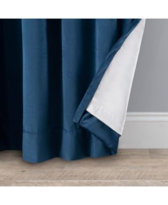 Premium Velvet Rod Pocket With Back Tabs Patio Panel 100"W x 84"L