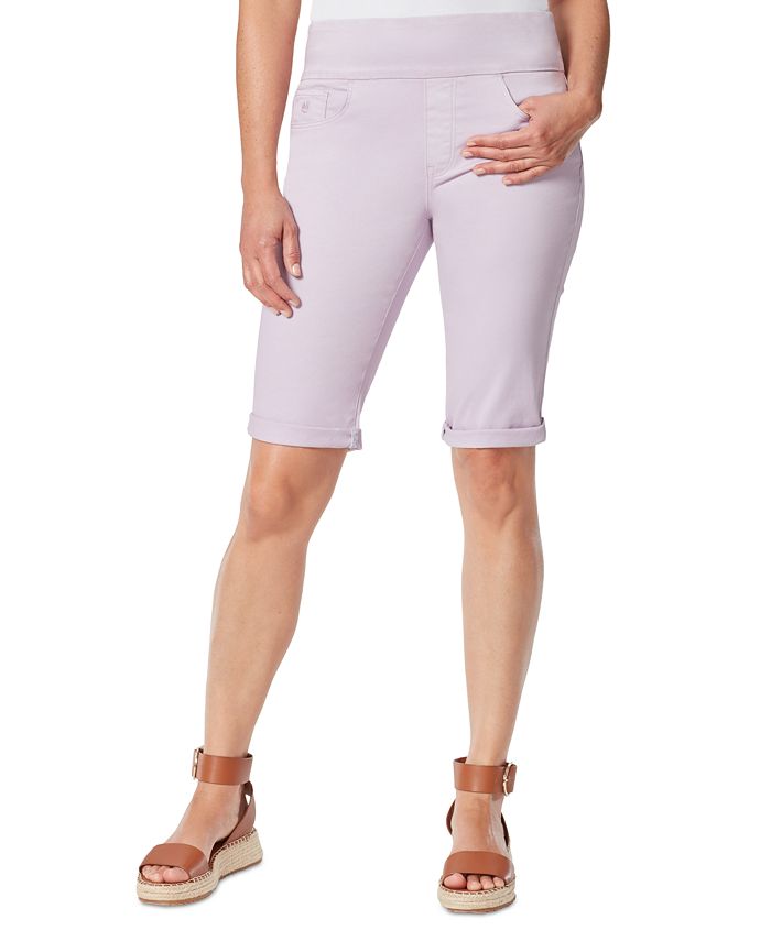 Gloria vanderbilt 2025 midrise bermuda shorts