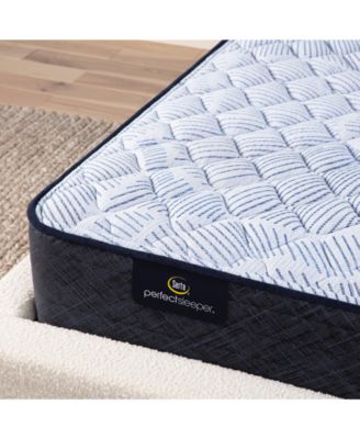 Perfect Sleeper Blue Lagoon Night 12" Firm Mattress Set, Queen Split