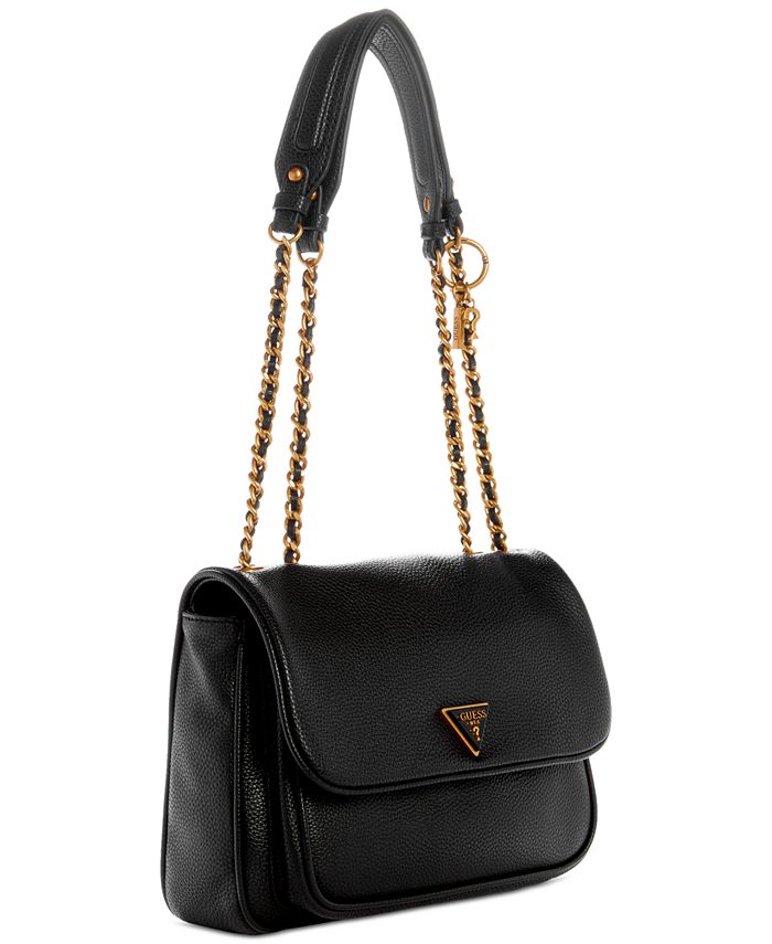 GUESS Becci Small Convertible Chain Crossbody Flap & Reviews Handbags