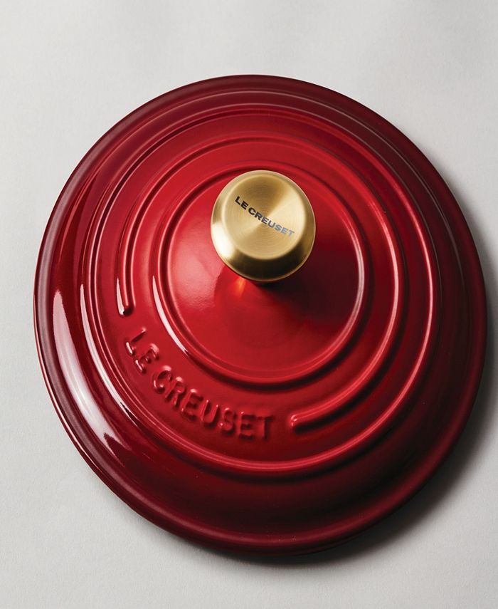 Le Creuset Signature Small Gold Knob for Cast Iron & Reviews Cookware