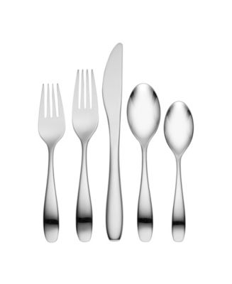 Oneida Stafford Mirror 65 Piece Fine Flatware Set, Service For 12