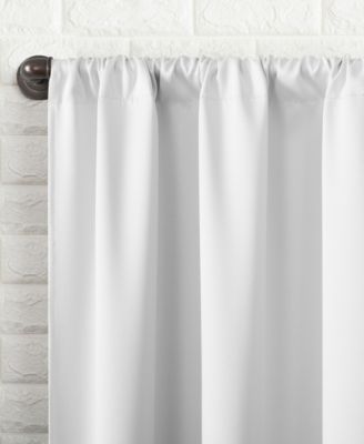 Bergen Theater Grade Extreme 100% Blackout Rod Pocket Single Curtain Panel Collection
