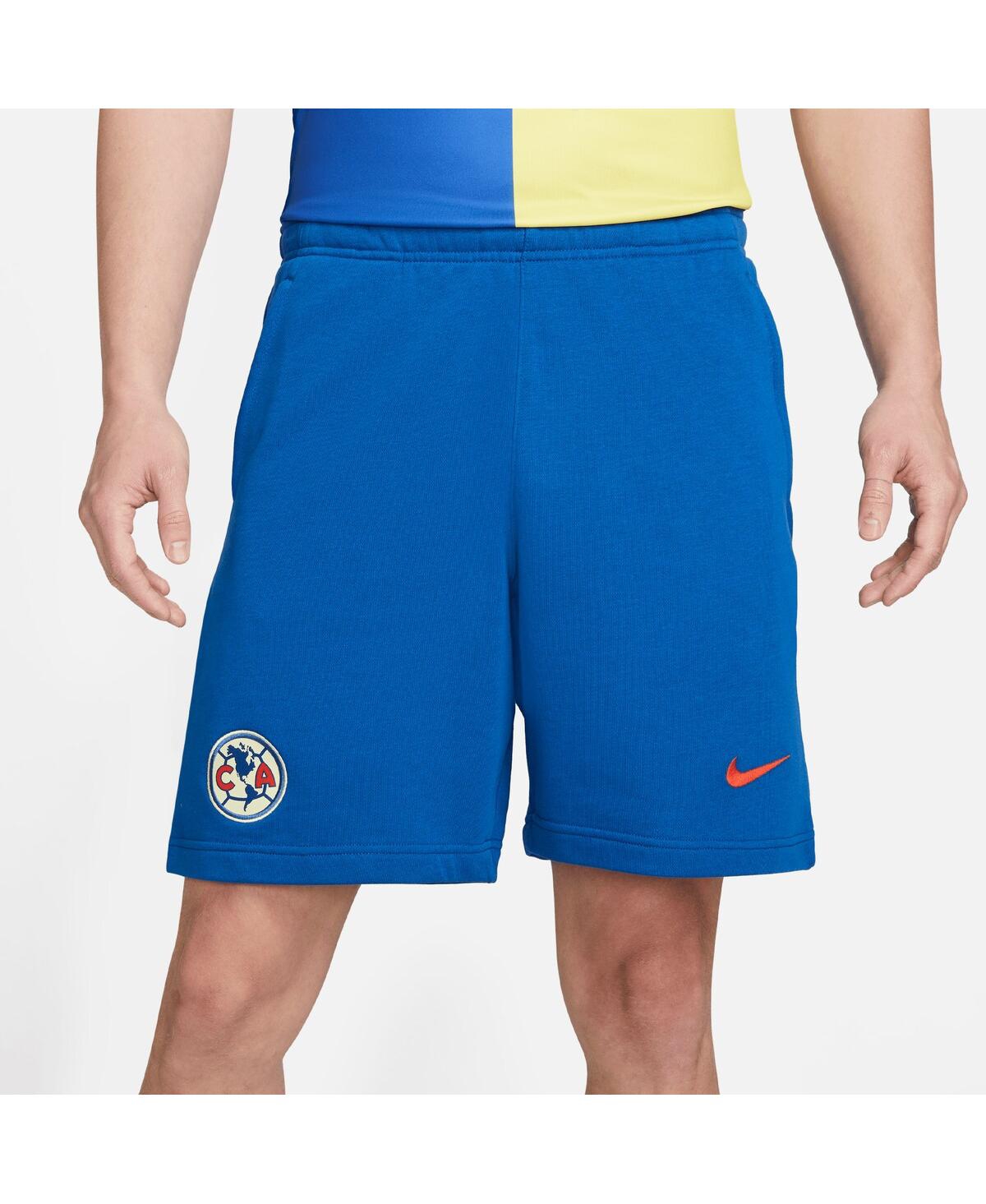 Nike Men's  Blue Club America Fleece Shorts