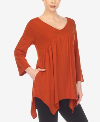 Women's Empire Waist Tunic Top