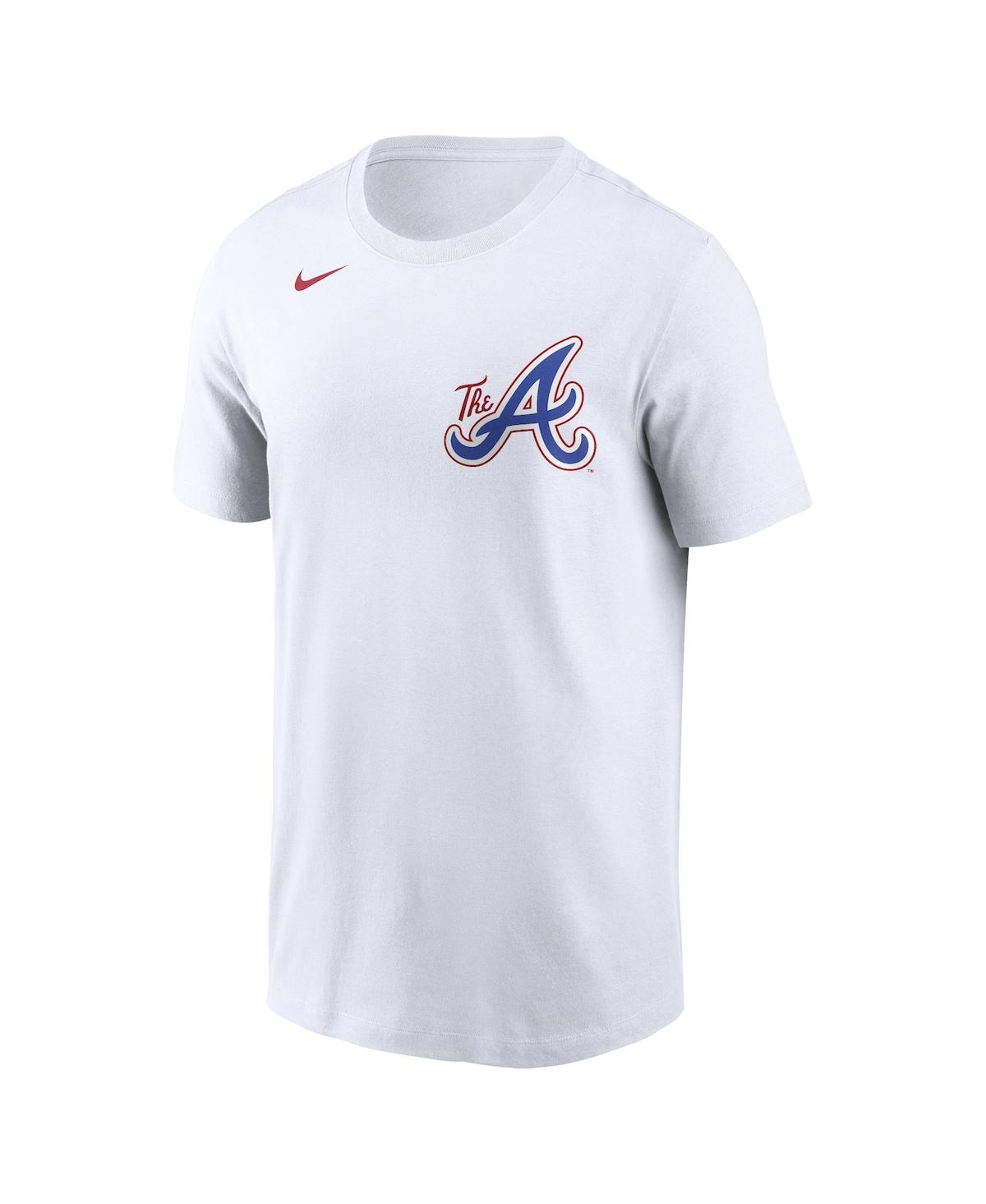 Atlanta Braves Jersey, Ozzie Albies 1 Cooperstown White Throwback