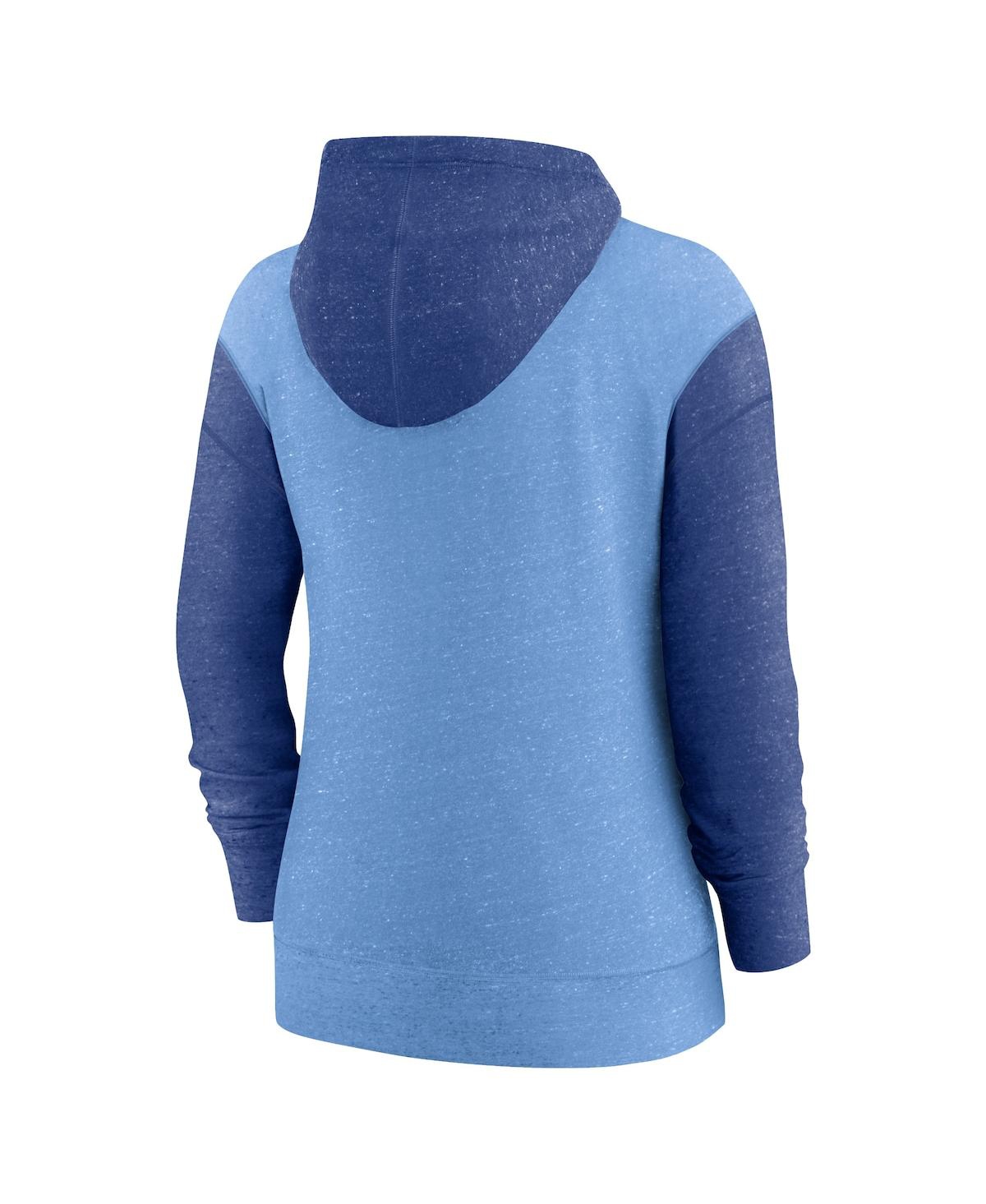 Women's NikeKansas City Royals Full Zip Hoodie - Light Blue