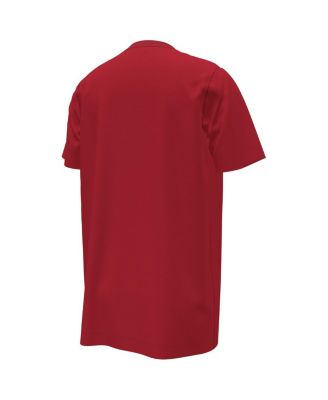 Big Boys and Girls Red USMNT Swoosh T-shirt