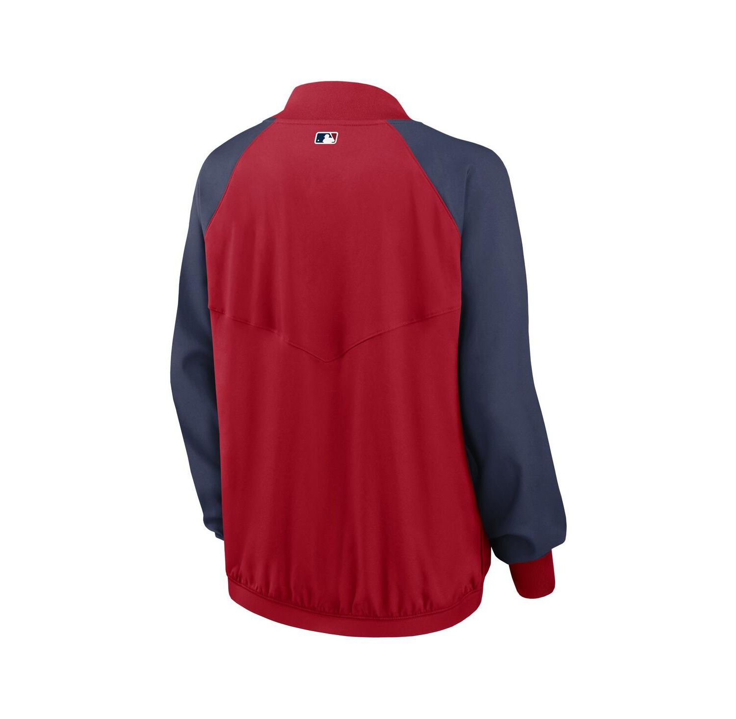 Women's Red St. Louis Cardinals Authentic Collection Team Raglan Performance Full-Zip Jacket