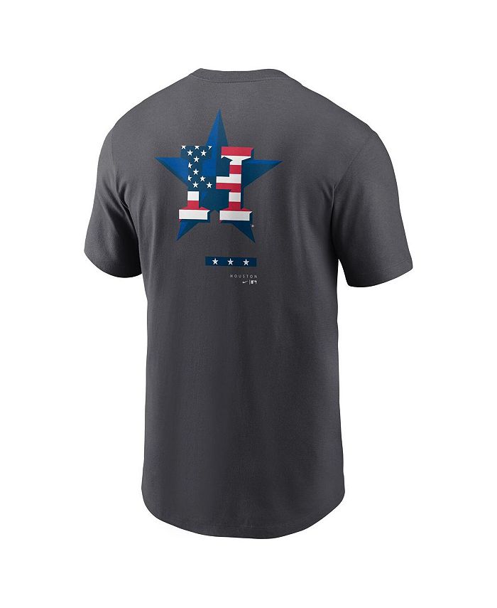 Houston Astros T-Shirt USA Flag Astros Gift - Personalized Gifts