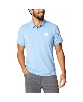 Men's Carolina Blue North Carolina Tar Heels Tech Trail Omni-Shade Polo Shirt