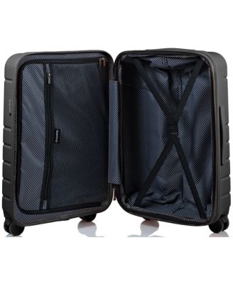 3-Piece Linen Hardside Luggage Set
