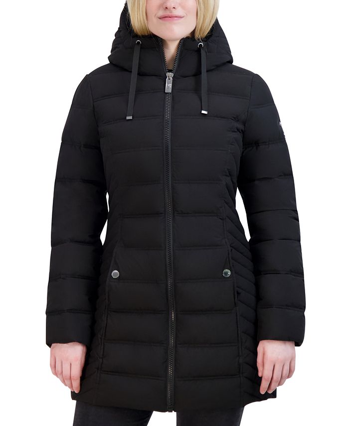 Nautica Women's Hooded Packable Puffer Coat - Macy's