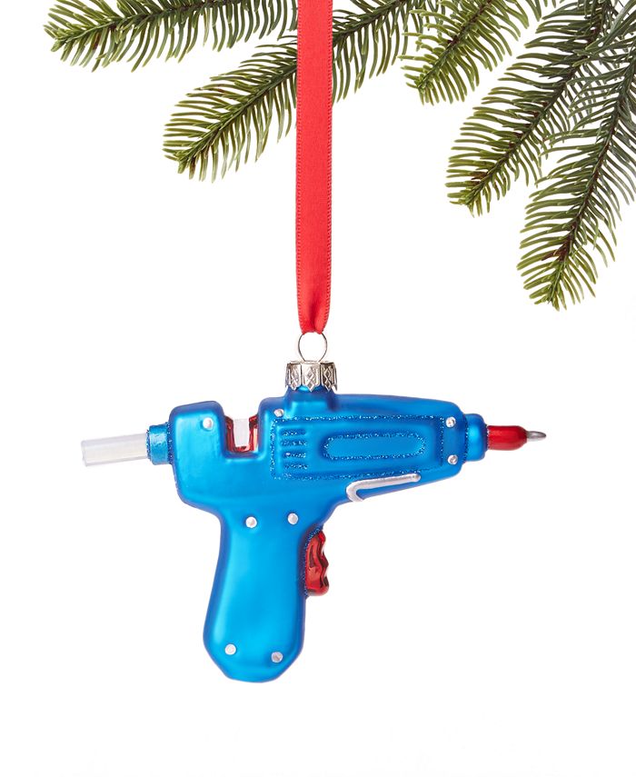 Holiday Lane All About You Hot Glue Gun Ornament, Created for Macy's