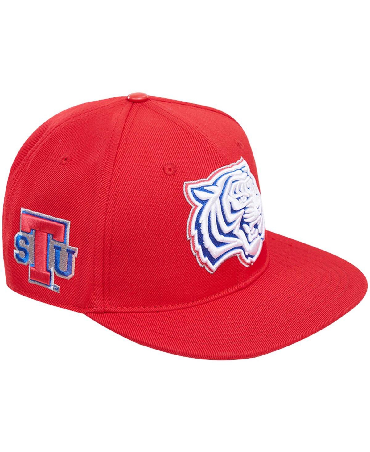 Shop Pro Standard Men's  Red Tennessee State Tigers Evergreen Mascot Snapback Hat