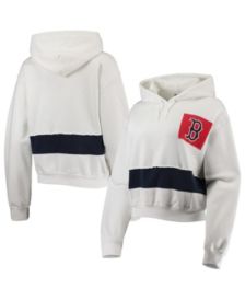 Boston Red Sox Touch Women's Pre-Game Raglan Pullover Hoodie - Navy