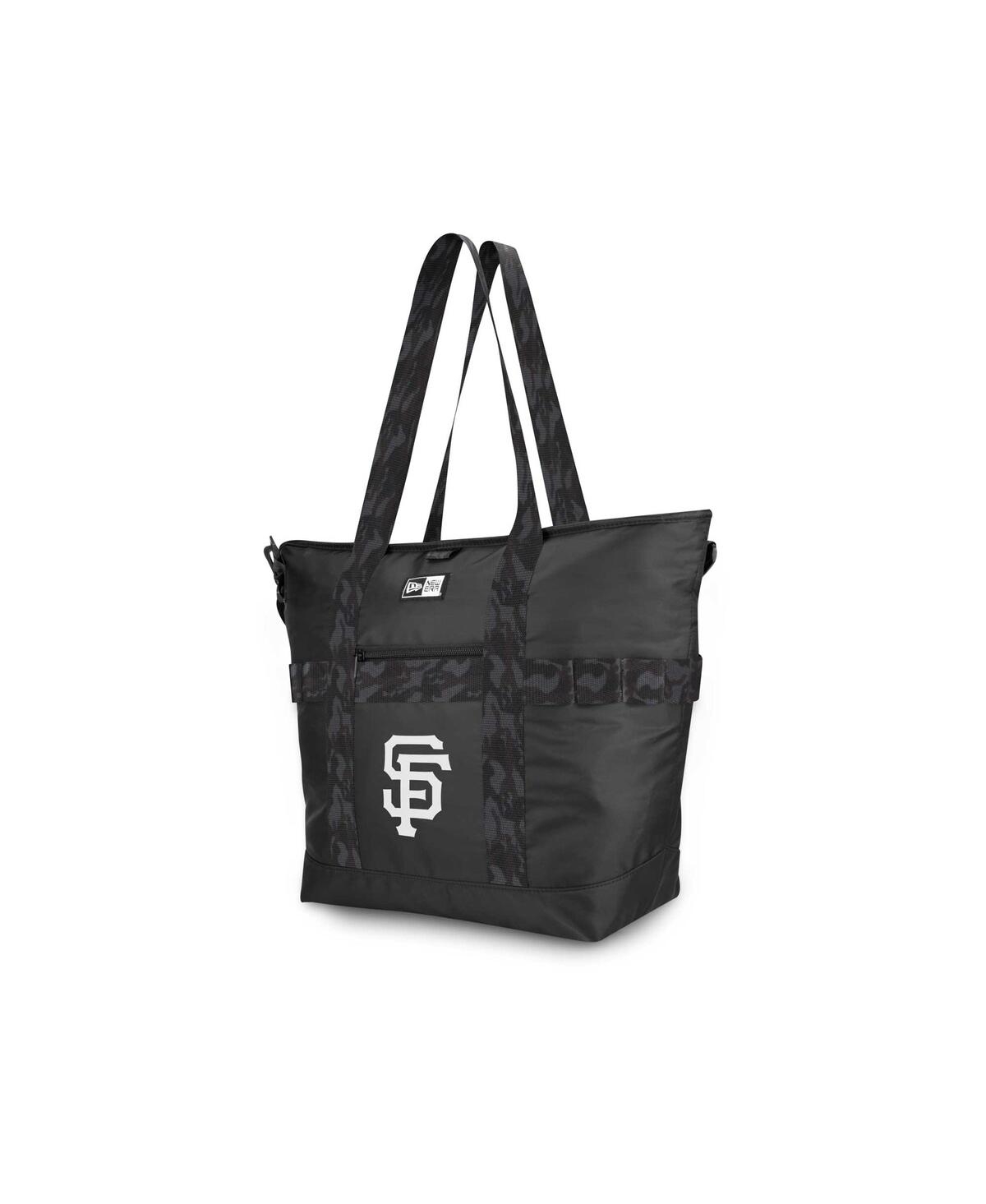 Shop New Era Women's  San Francisco Giants Athleisure Tote Bag In Black
