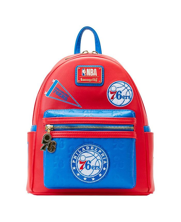 Loungefly Men's and Women's Philadelphia 76ers Patches Mini Backpack