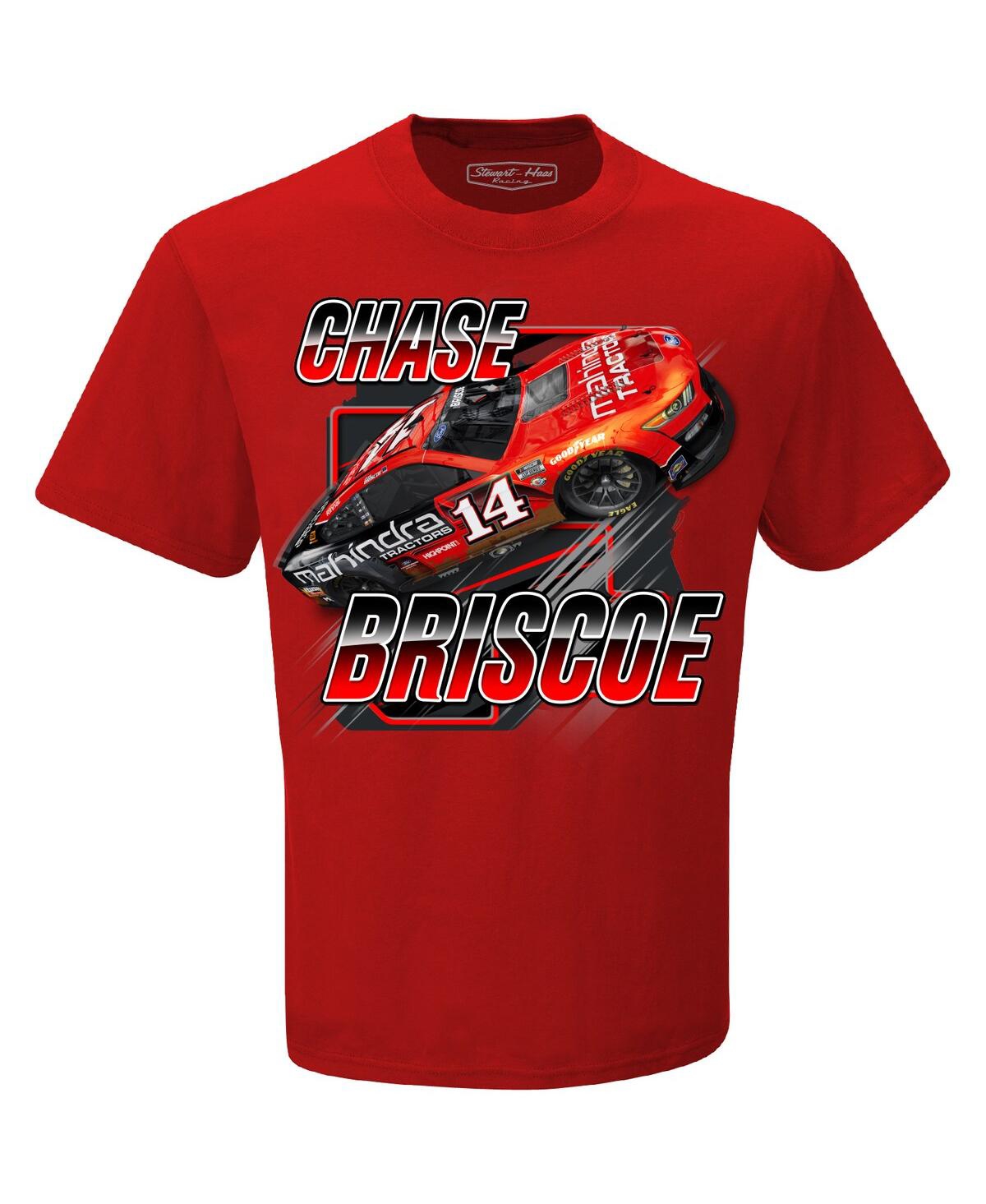 Shop Stewart-haas Racing Team Collection Men's  Red Chase Briscoe Blister T-shirt