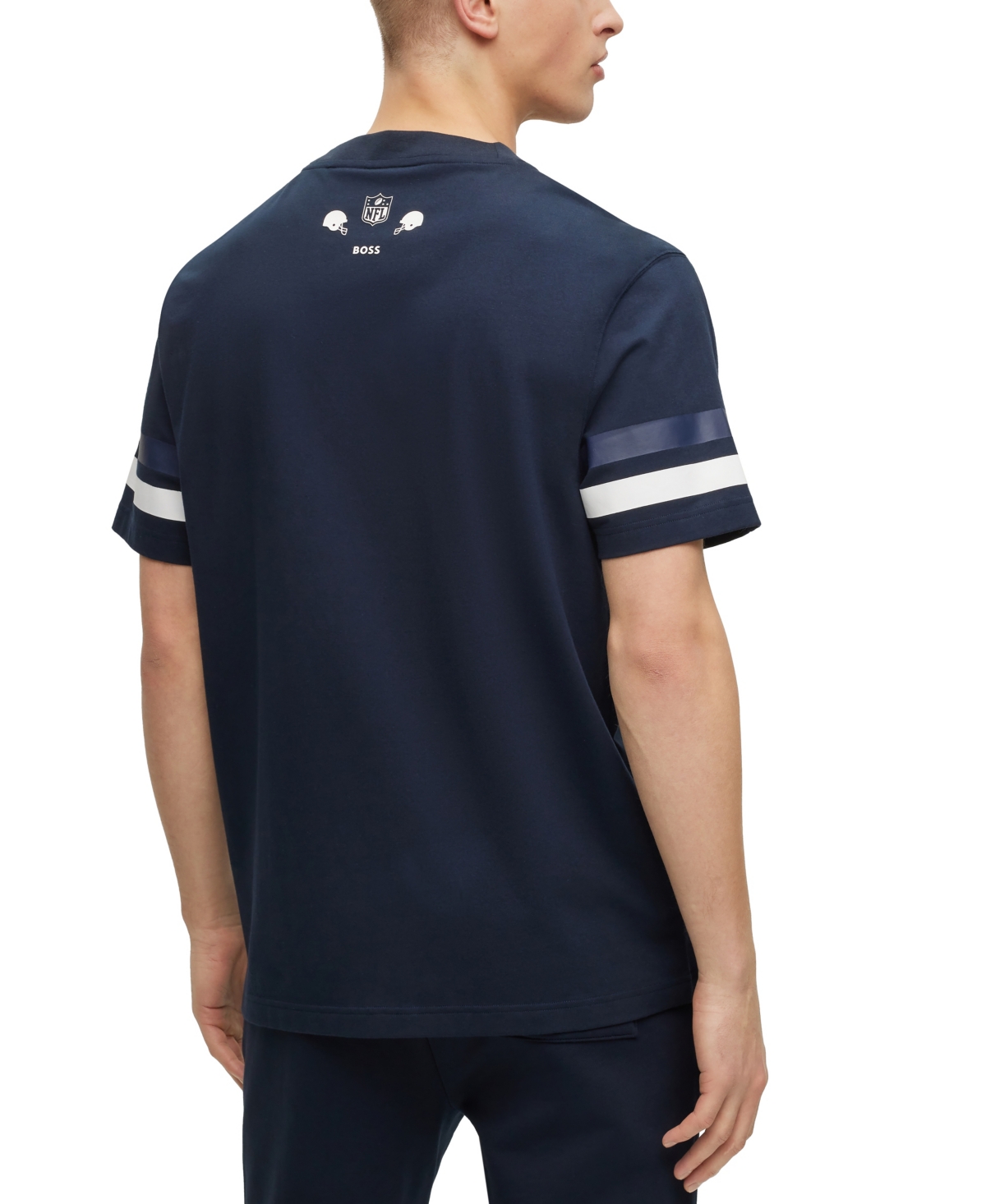 Boss by Hugo Boss Boss by Hugo Boss x Nfl Men's T-shirt Collection - Dallas Cowboys - Navy